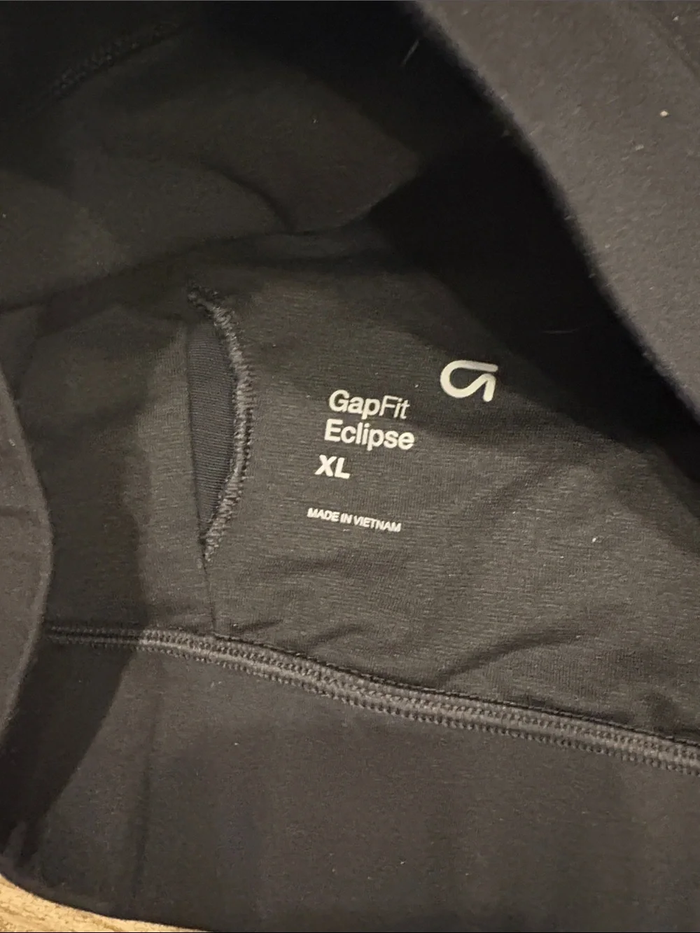 Gap Fit Eclipse Racerback Sports Bra black  XL